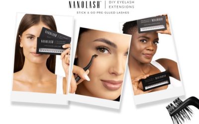 Műszempillák DIY otthon Pre-Glued nanolash